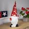 16.5" Patriotic Garden Gnome in Red Hat Holding Star